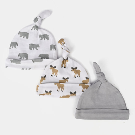 Knotted Baby Cap/Hat | 3PCs