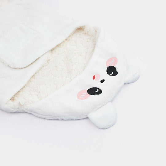 Hooded Swaddle Fur | 0M+