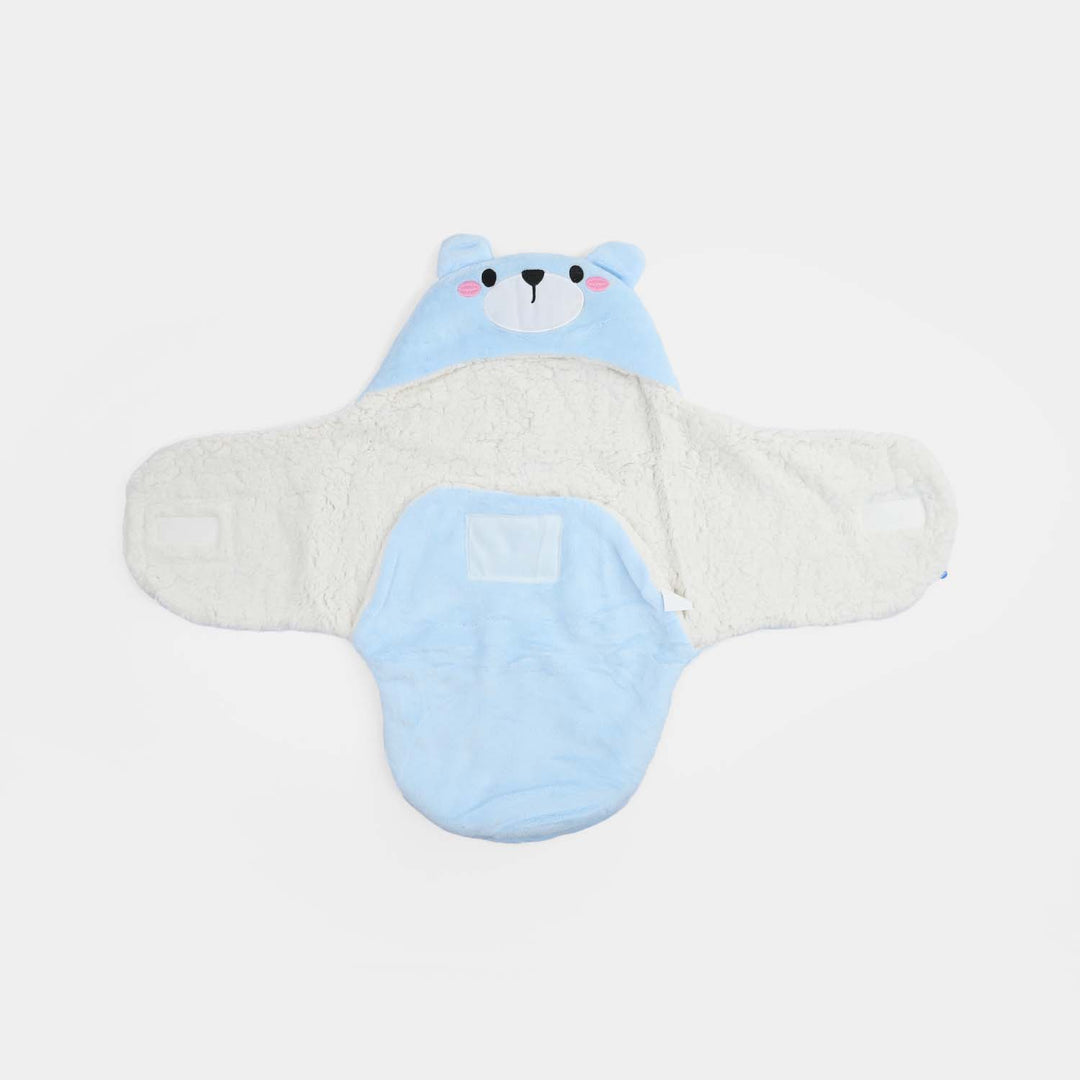 Hooded Swaddle Fur | 0M+
