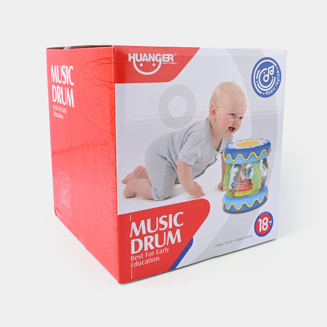 Huanger Baby Drum Music With Light