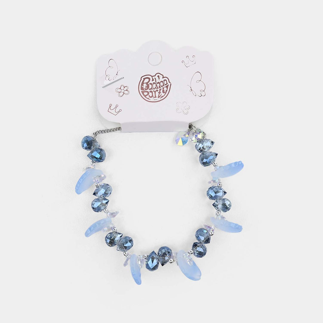 Fancy Bead Charm Bracelet