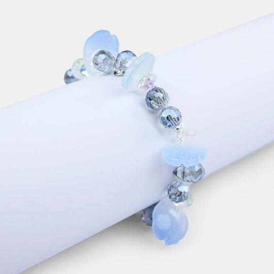 Fancy Bead Charm Bracelet