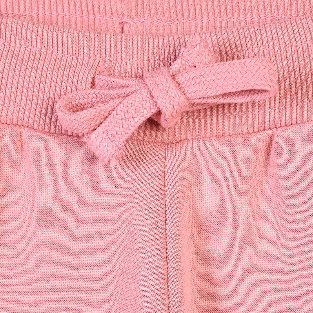Girls Fleece Pyjama Fav Pink-Mouveglow