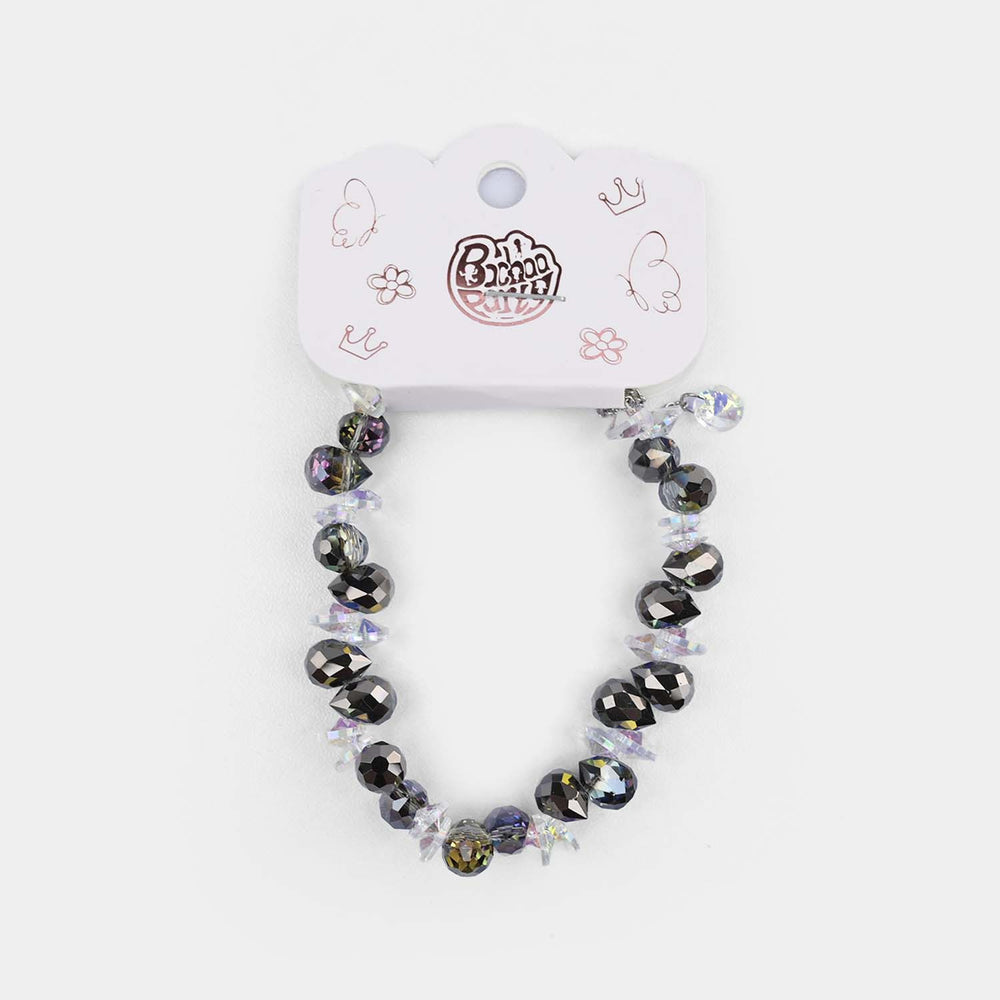 Fancy Bead Charm Bracelet