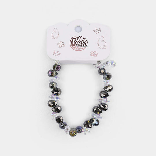 Fancy Bead Charm Bracelet