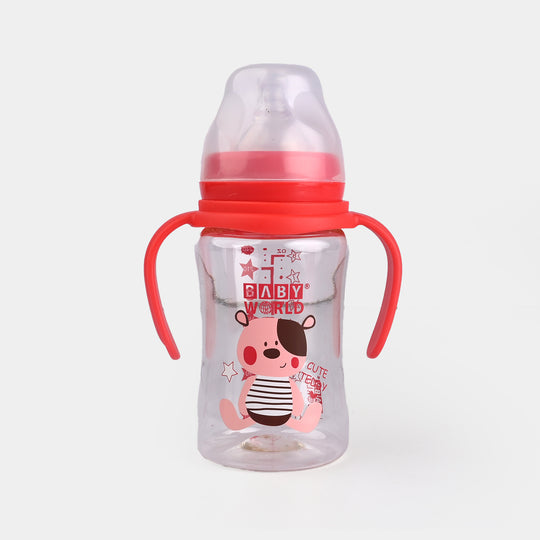 Wide Neck PP Feeder Bottle 80Z 3M+ | 2008 Red