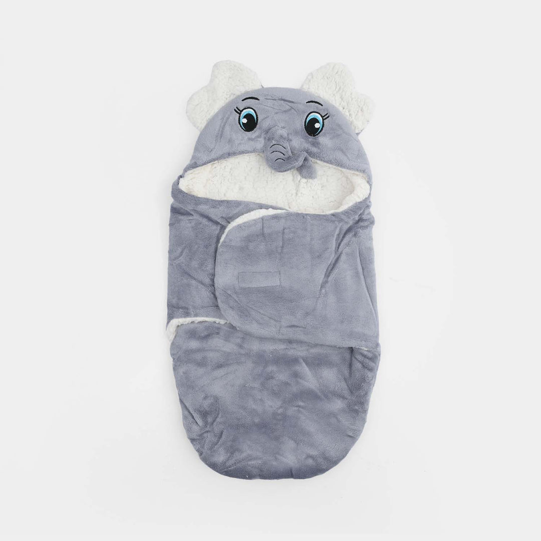 Hooded Swaddle Fur | 0M+