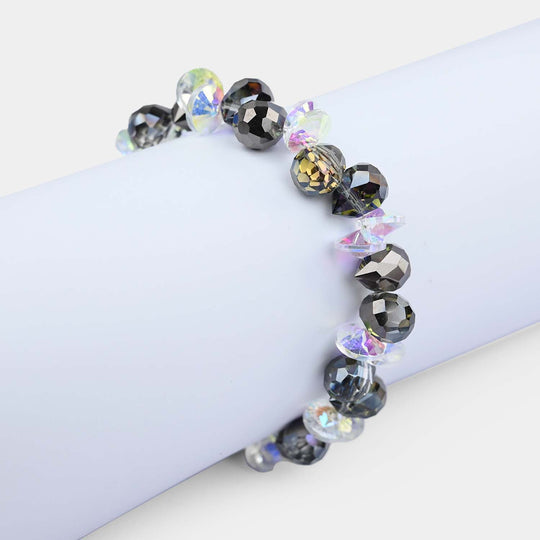 Fancy Bead Charm Bracelet
