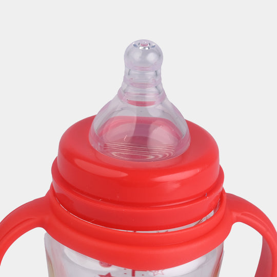 Wide Neck PP Feeder Bottle 80Z 3M+ | 2008 Red