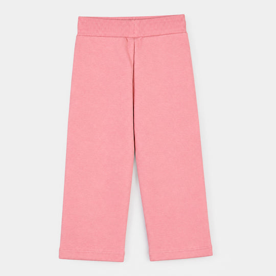 Girls Fleece Pyjama Fav Pink-Mouveglow