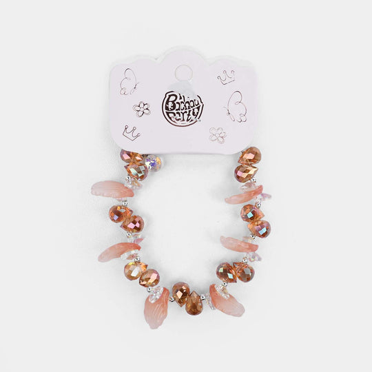 Fancy Bead Charm Bracelet