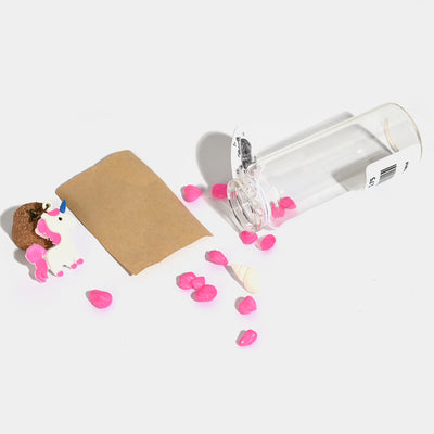 Charming Mini Glass Message Bottle