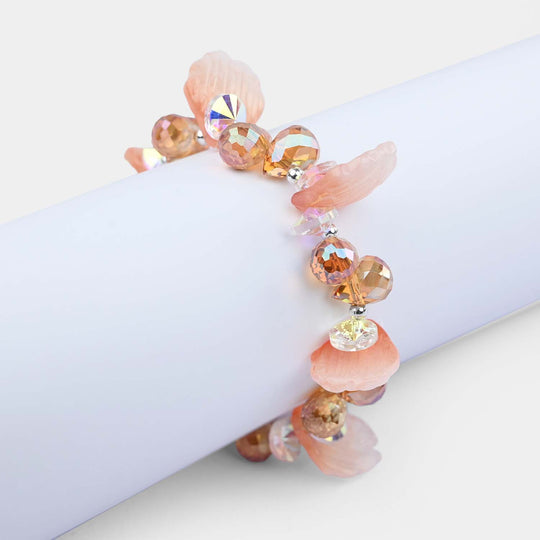Fancy Bead Charm Bracelet