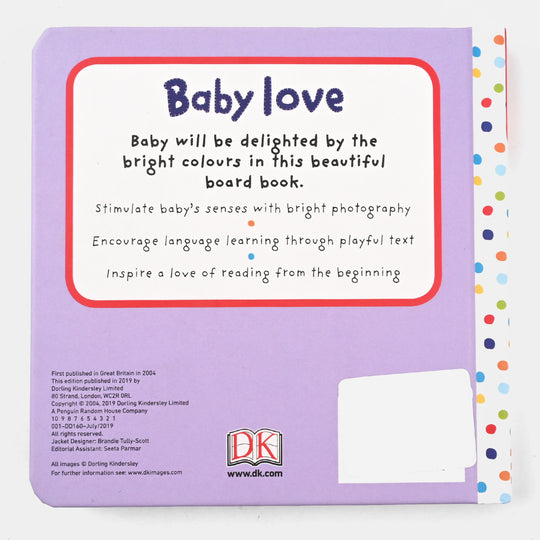 Kids Book Baby Love Rainbow Colors