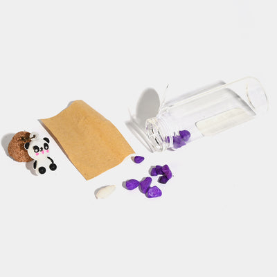 Charming Mini Glass Message Bottle