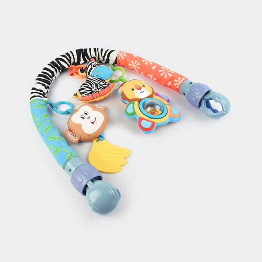 Movable Attachable Soft Rattle