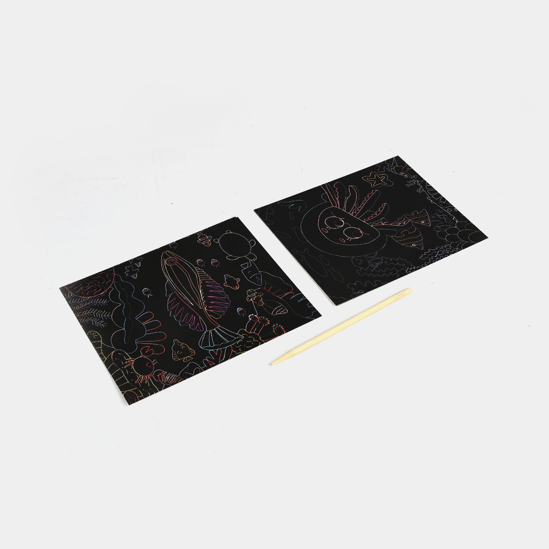 Magic Scratch Cards Art Set
