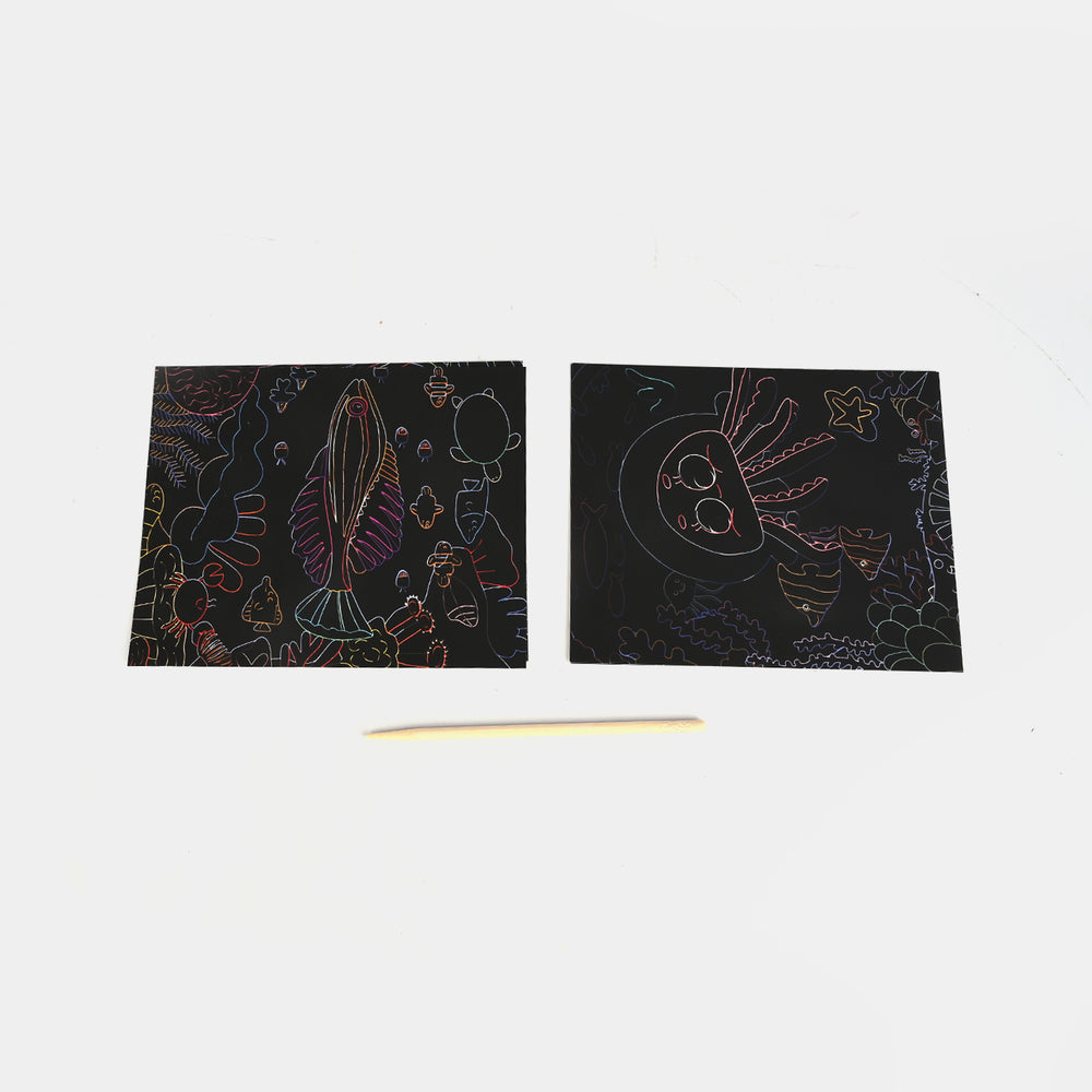 Magic Scratch Cards Art Set