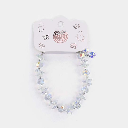 Fancy Bead Charm Bracelet