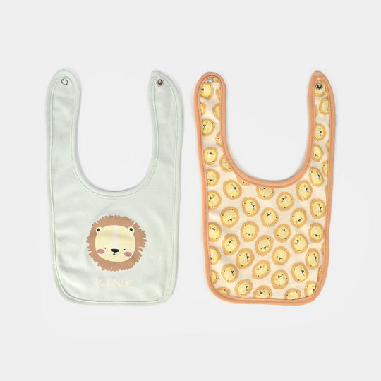 Baby Bibs & Booties Set | 4 Pcs