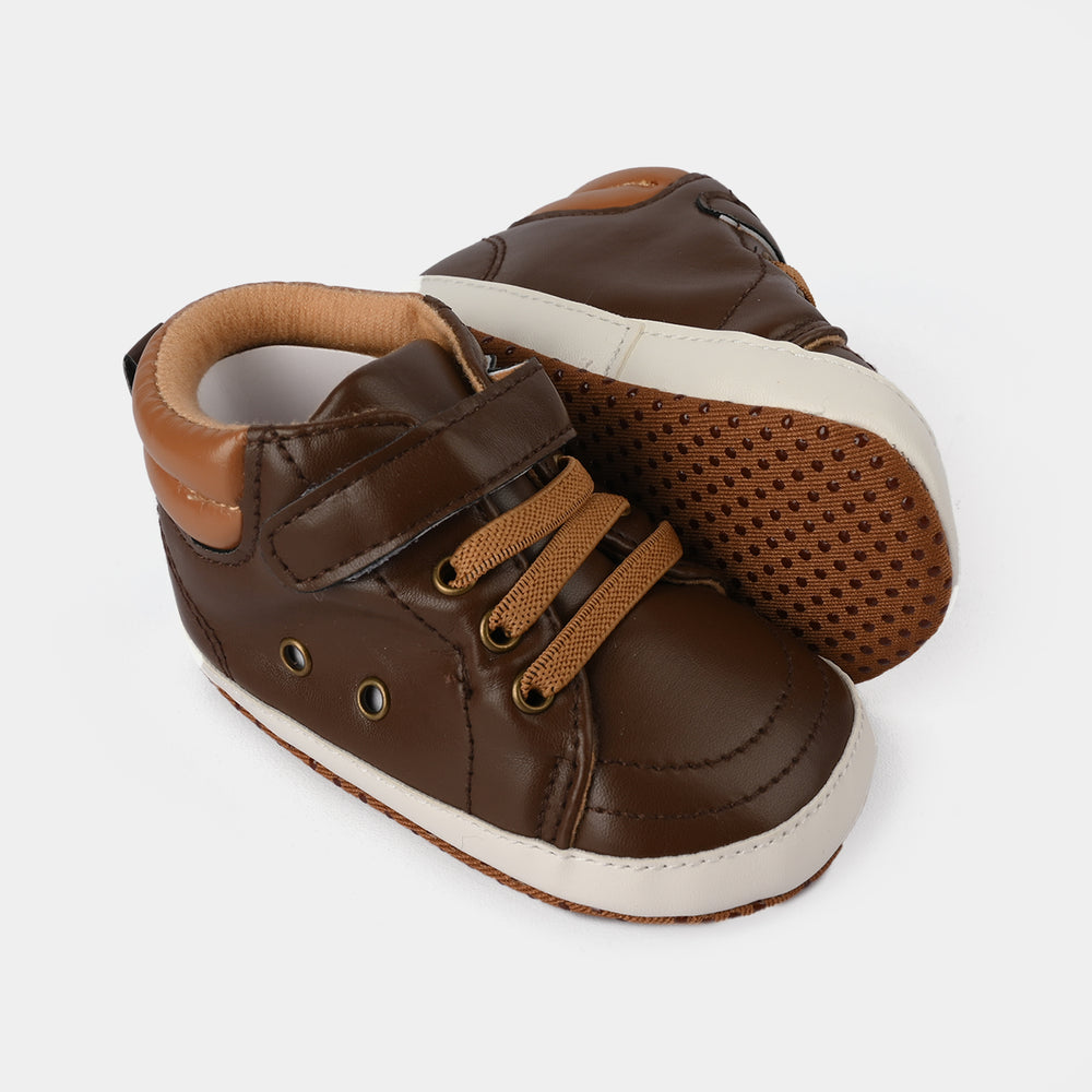 Boys Shoes E196-BROWN