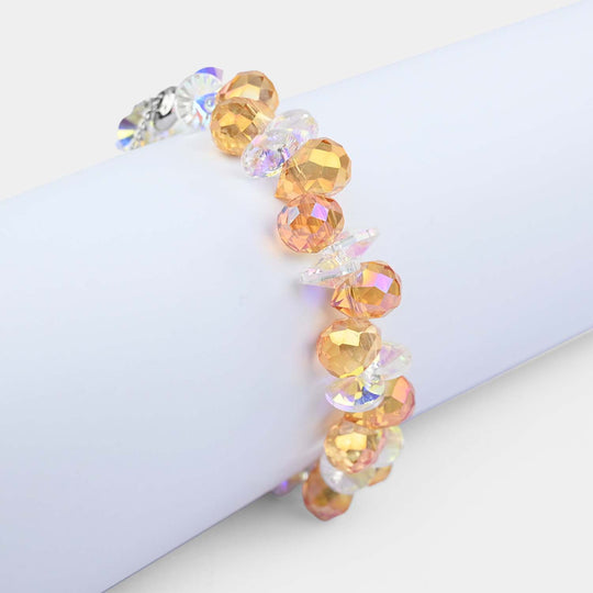 Fancy Bead Charm Bracelet