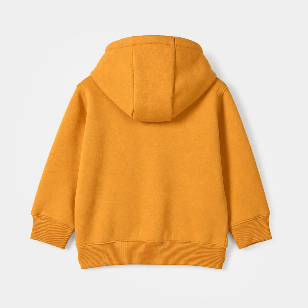 Boys Fleece Knitted Jacket Newyork-Yellow