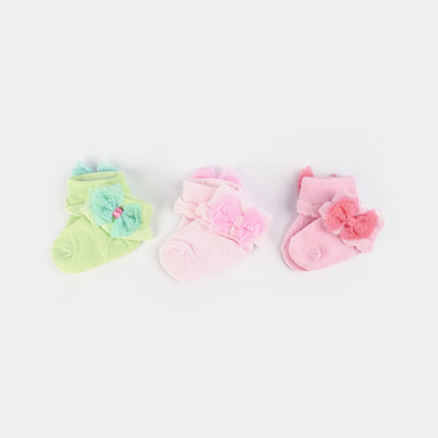 Infant Baby Socks 0-12M | 3PCs