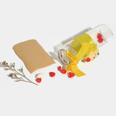 Charming Mini Glass Message Bottle