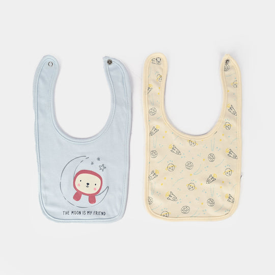 Baby Bibs & Booties Set | 4 Pcs