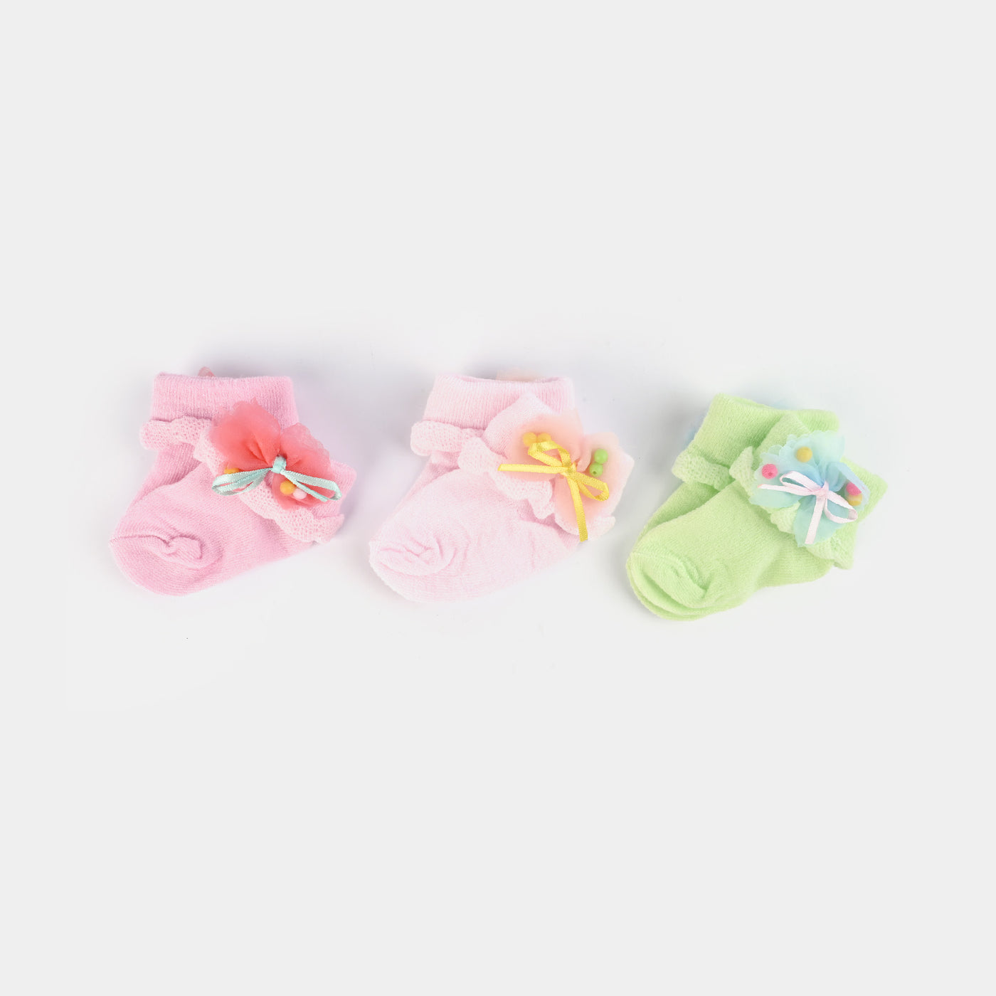 Infant Baby Socks 0-12M | 3PCs