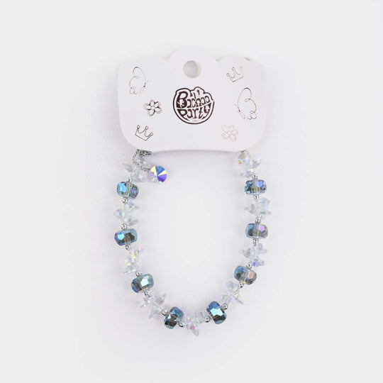 Fancy Bead Charm Bracelet