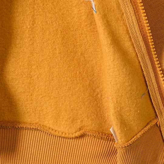 Infant Boys Fleece Knitted Jacket Plane-Yellow