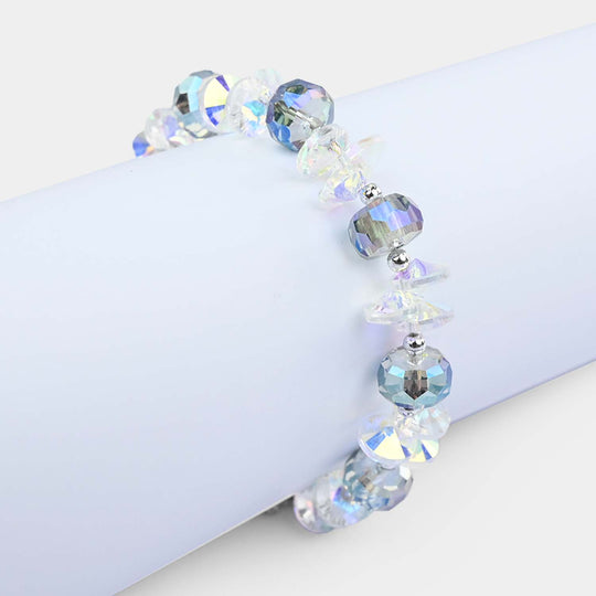 Fancy Bead Charm Bracelet