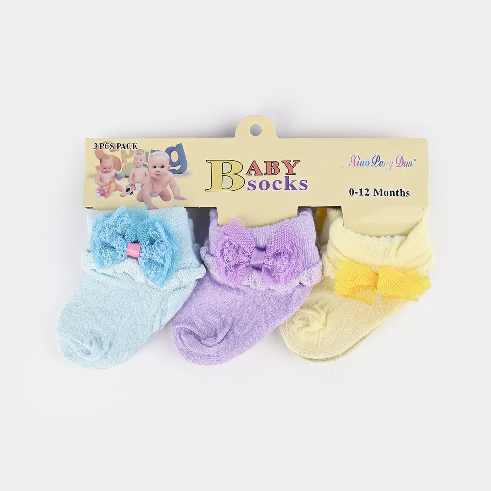 Infant Baby Socks 0-12M | 3PCs