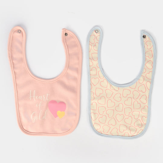 Baby Bibs & Booties Set | 4 Pcs