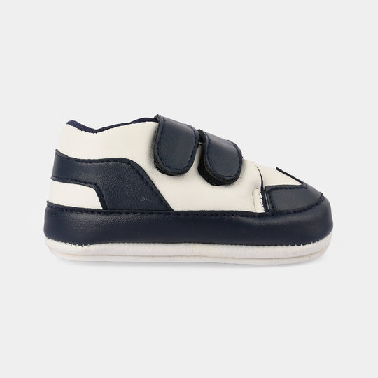 Boys Shoes 222-21-Navy/White
