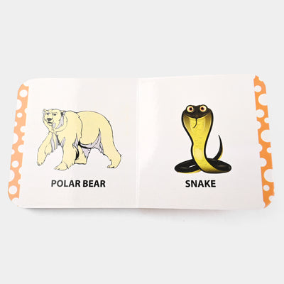Mini Board Book Animal Yellow