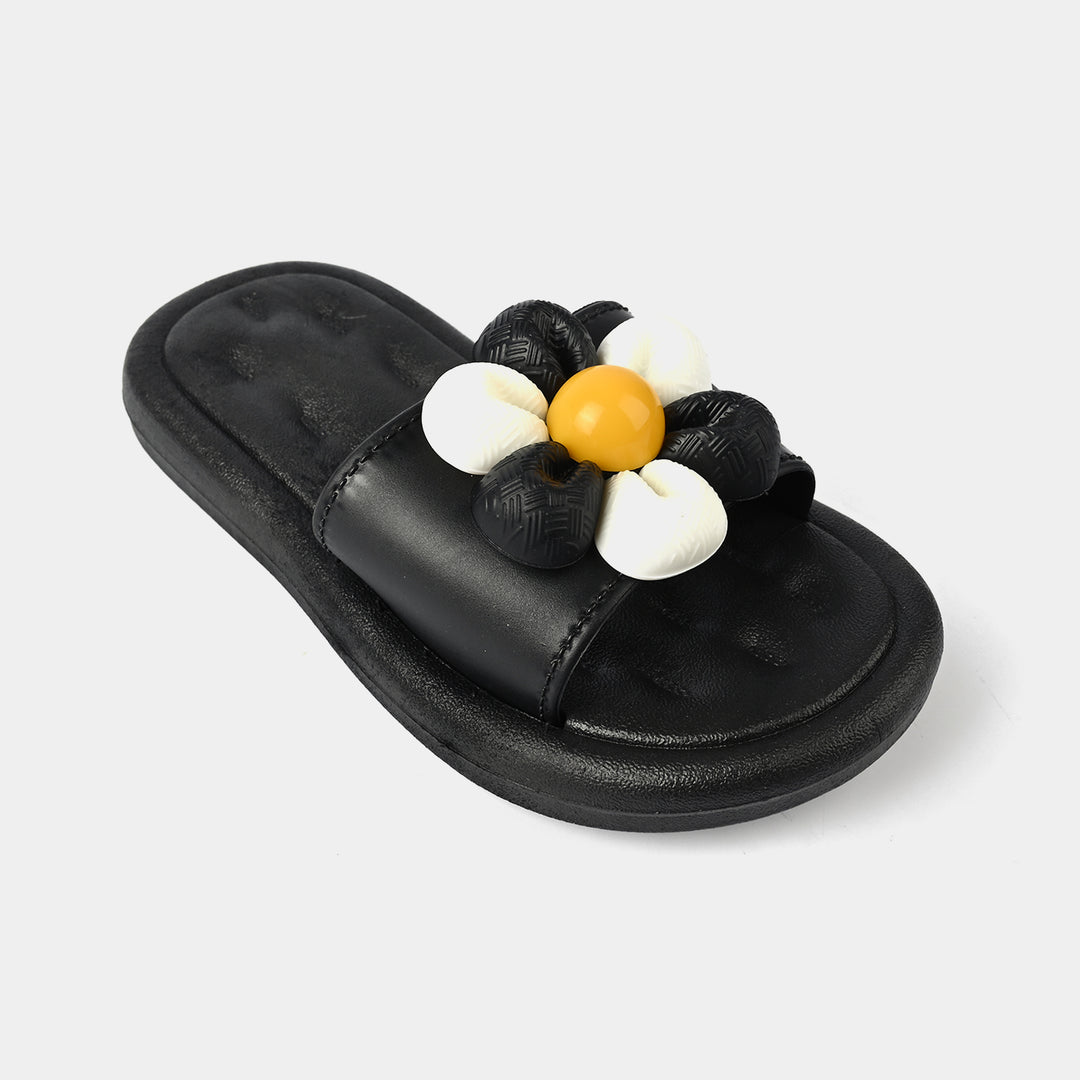 Girls Slipper 1636-V4-BLACK