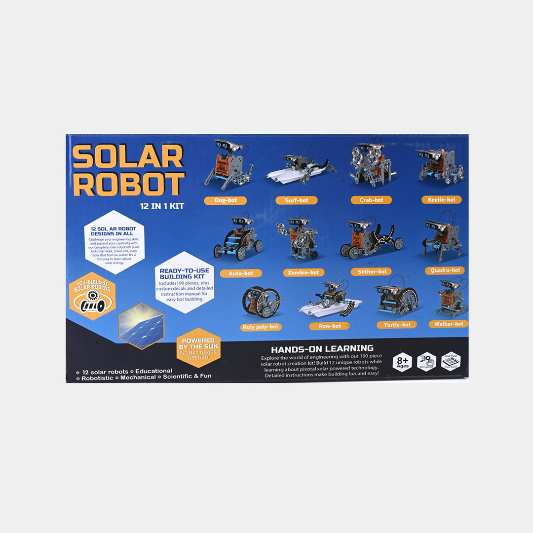 Educational Toy Solar Robot For Kids