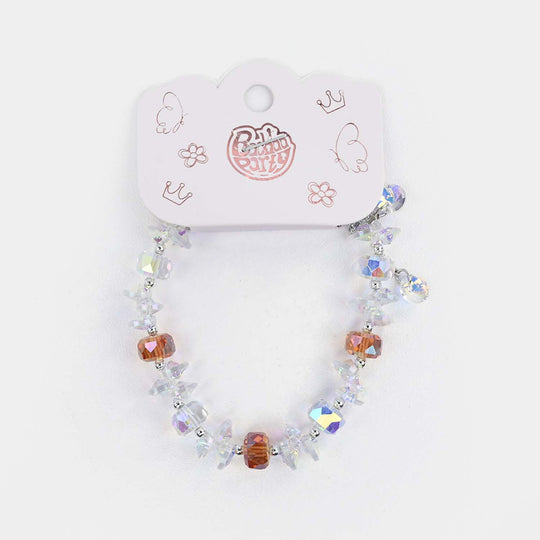 Fancy Bead Charm Bracelet