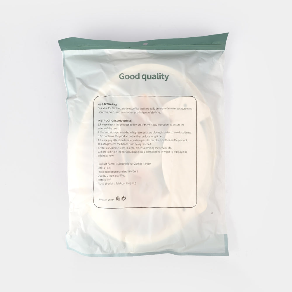 Multifunctional Drying Hanger with Clips