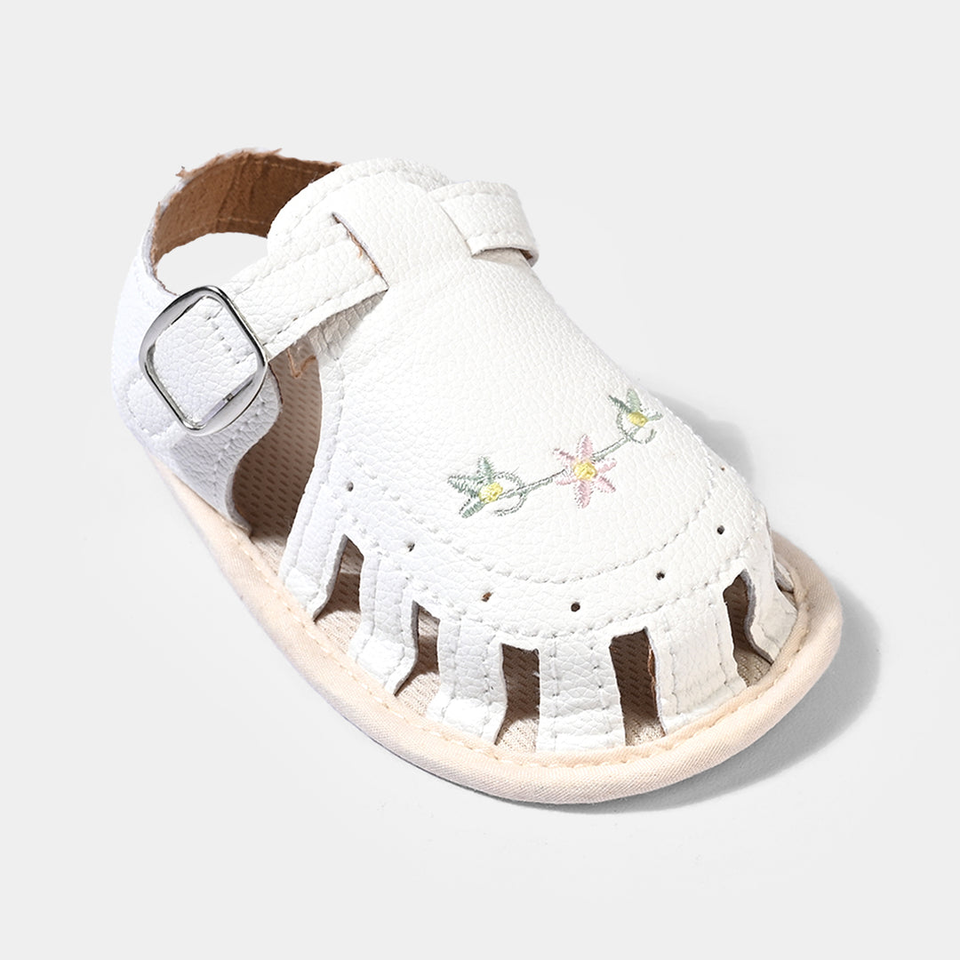 Girls Shoes E155-White