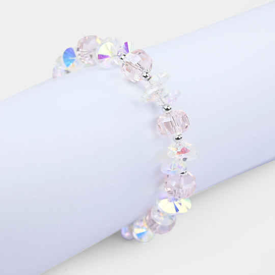 Fancy Bead Charm Bracelet