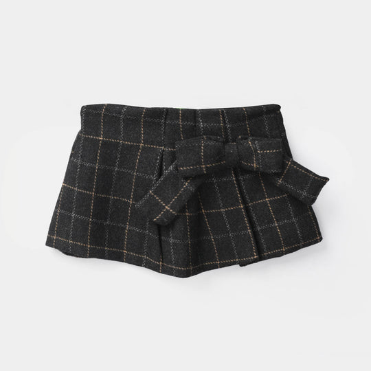 Infant Girls Wool Skirt Bow