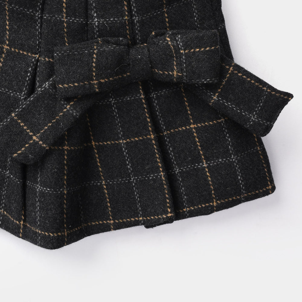 Infant Girls Wool Skirt Bow