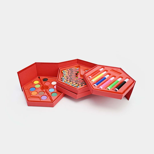 CHARACTER COLOR KIT 46PCS FOR KIDS