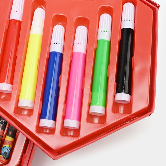 CHARACTER COLOR KIT 46PCS FOR KIDS