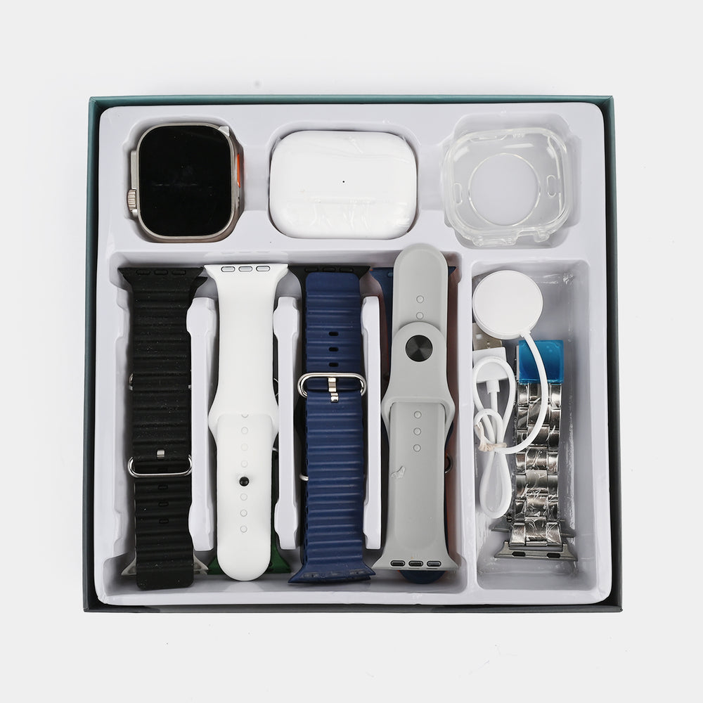 12-in-1 Ultra Smart Watch with AirPods