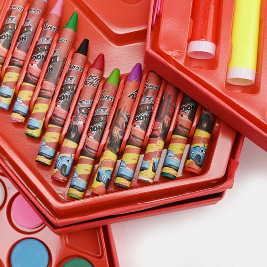 CHARACTER COLOR KIT 46PCS FOR KIDS